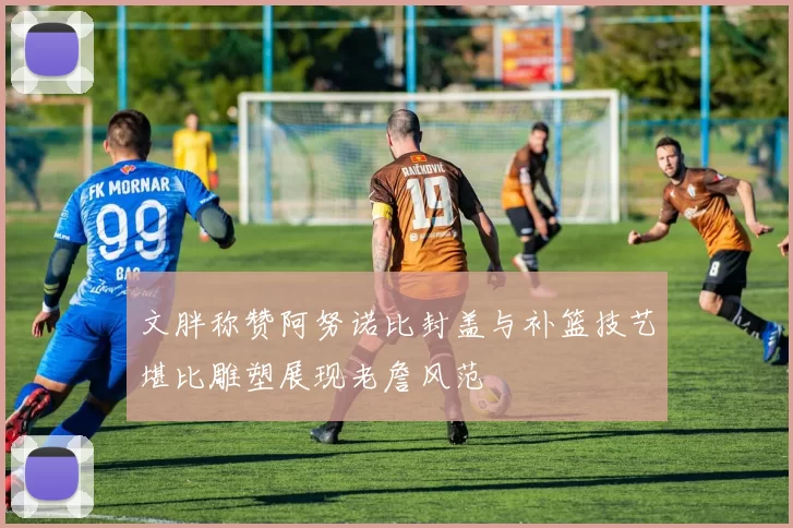 文胖称赞阿努诺比封盖与补篮技艺堪比雕塑展现老詹风范